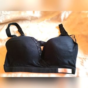 New Momma's Shop Maternity Nursing Bra small black